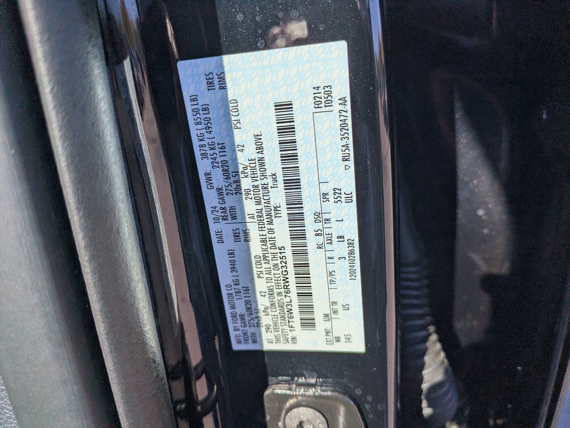 Certified 2024 Ford F150 Lightning Flash w/ Max Trailer Tow Package image 35