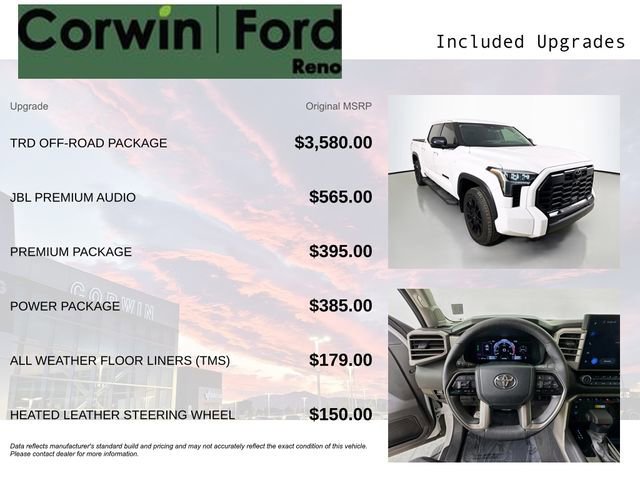 Used 2024 Toyota Tundra Limited w/ TRD Off-Road Package image 10