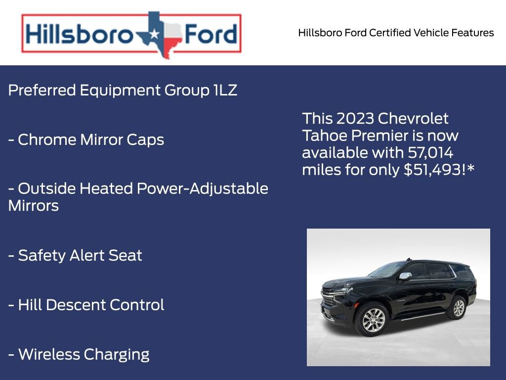 Used 2023 Chevrolet Tahoe Premier AWD/4WD image 13