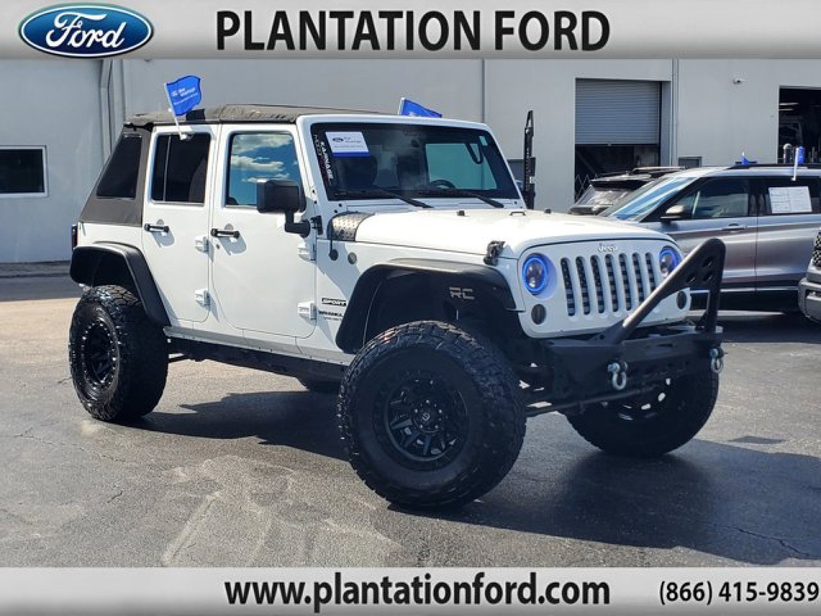 Used 2017 Jeep Wrangler Unlimited Sport w/ Mopar Black Appearance Group