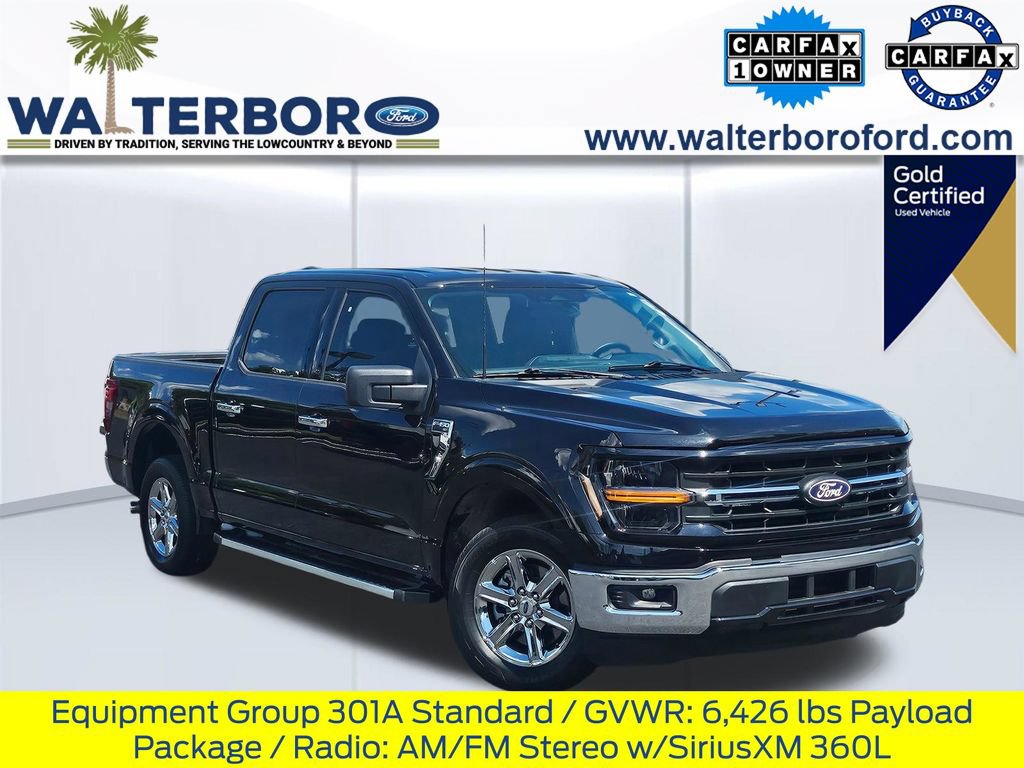 Certified 2025 Ford F150 XLT w/ Equipment Group 301A Standard