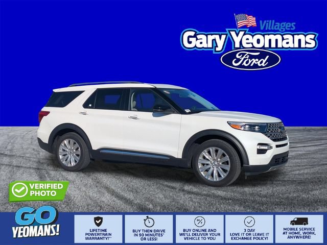 Certified 2024 Ford Explorer Limited w/ Limited Technology Package RWD image 1