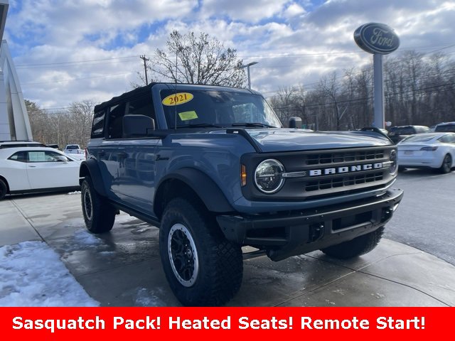 Certified 2021 Ford Bronco Black Diamond w/ Sasquatch Package image 1