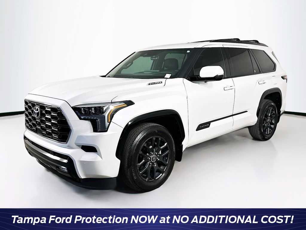 Used 2023 Toyota Sequoia Platinum AWD/4WD video 1