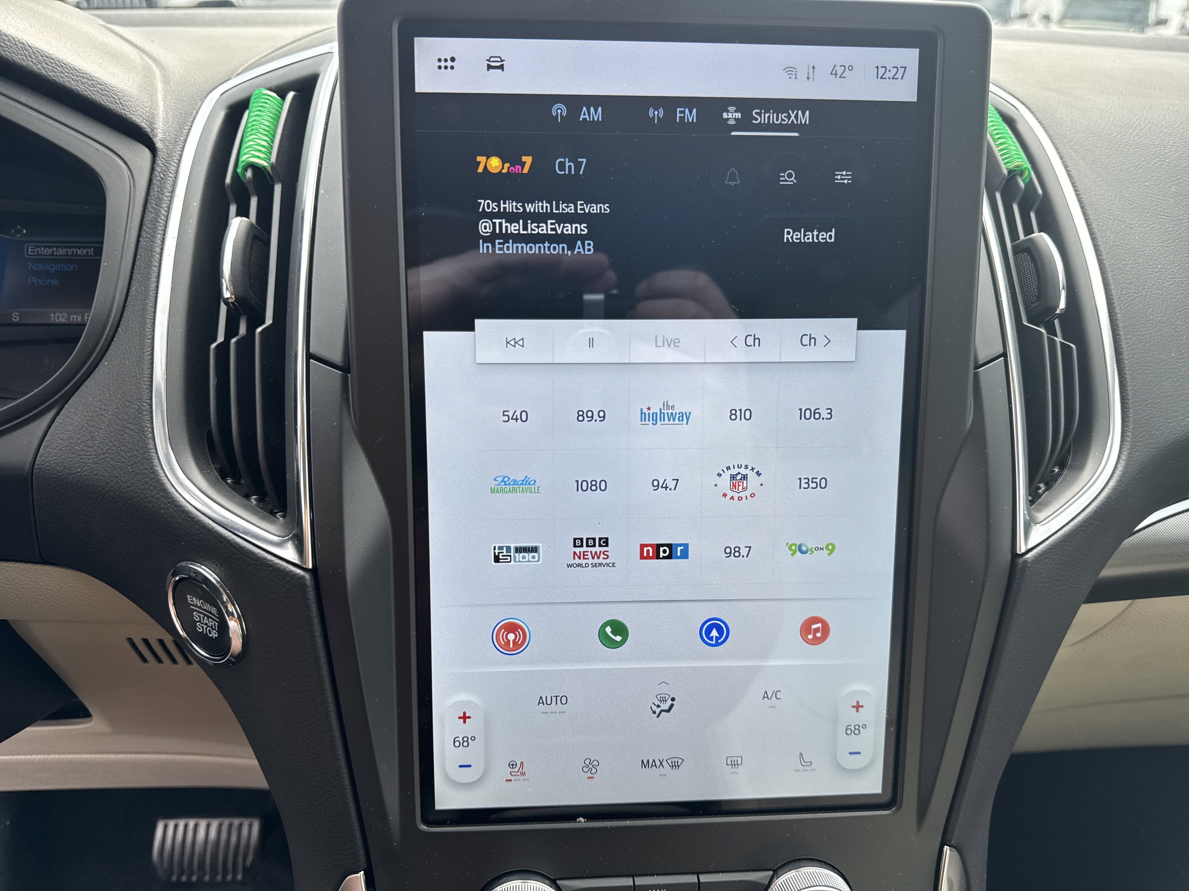 Certified 2024 Ford Edge Titanium w/ Equipment Group 301A image 22