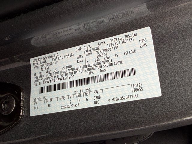 Certified 2023 Ford F150 XLT w/ Equipment Group 302A High AWD/4WD image 34