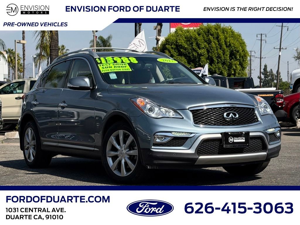 Used 2017 INFINITI QX50 2WD w/ Premium Plus Package