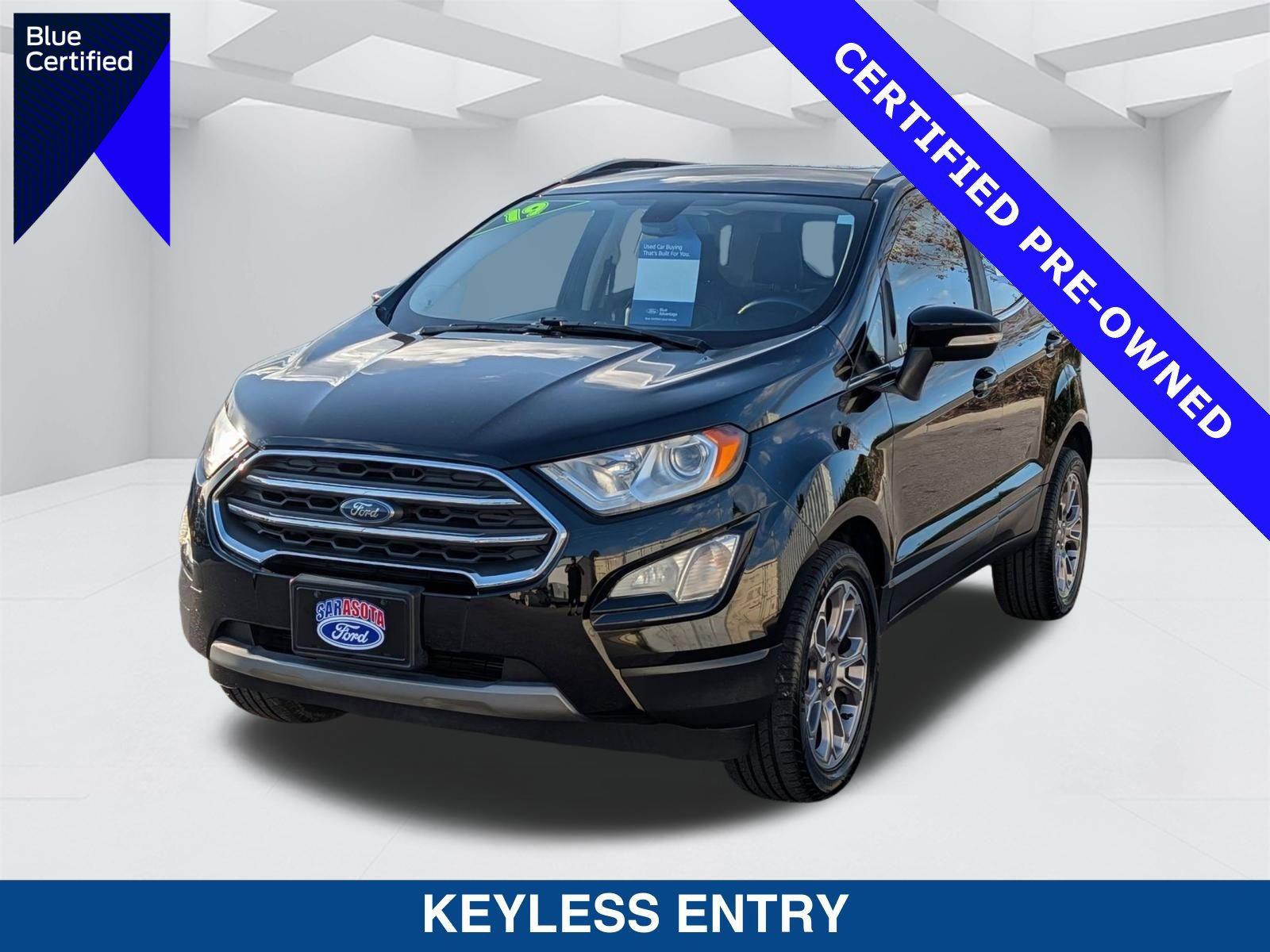 Certified 2019 Ford EcoSport Titanium
