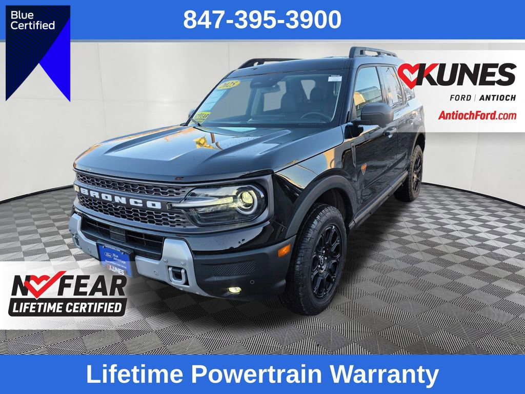 Certified 2025 Ford Bronco Sport Badlands image 1