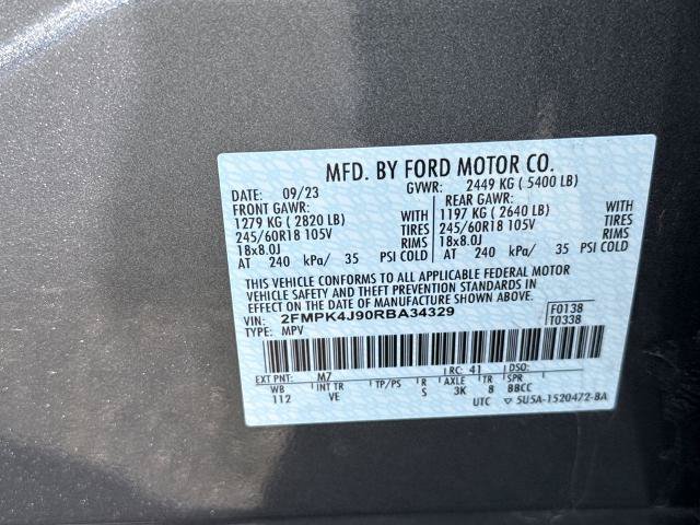 Certified 2024 Ford Edge SEL w/ Convenience Package AWD/4WD image 18