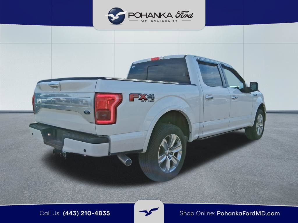 Certified 2017 Ford F150 Platinum w/ Equipment Group 701A Luxury AWD/4WD image 5