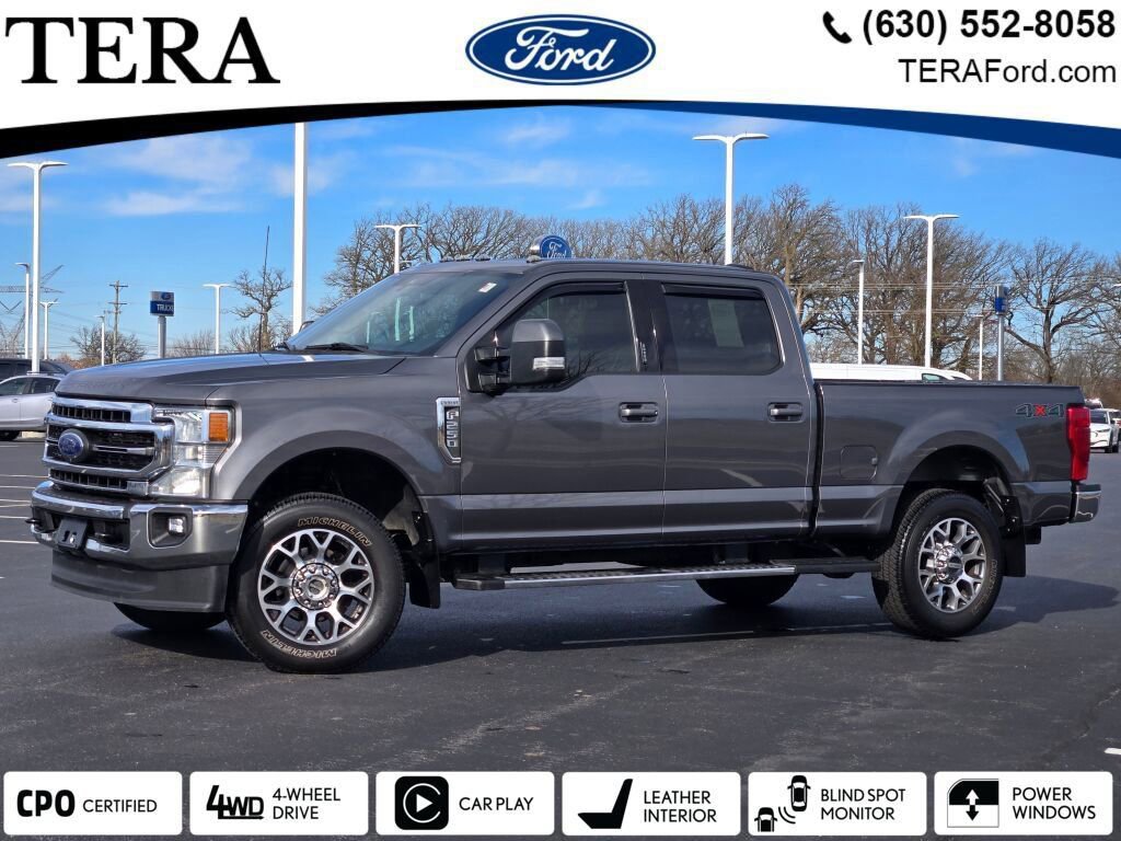 Certified 2022 Ford F250 Lariat w/ Snow Plow Prep Package image 1