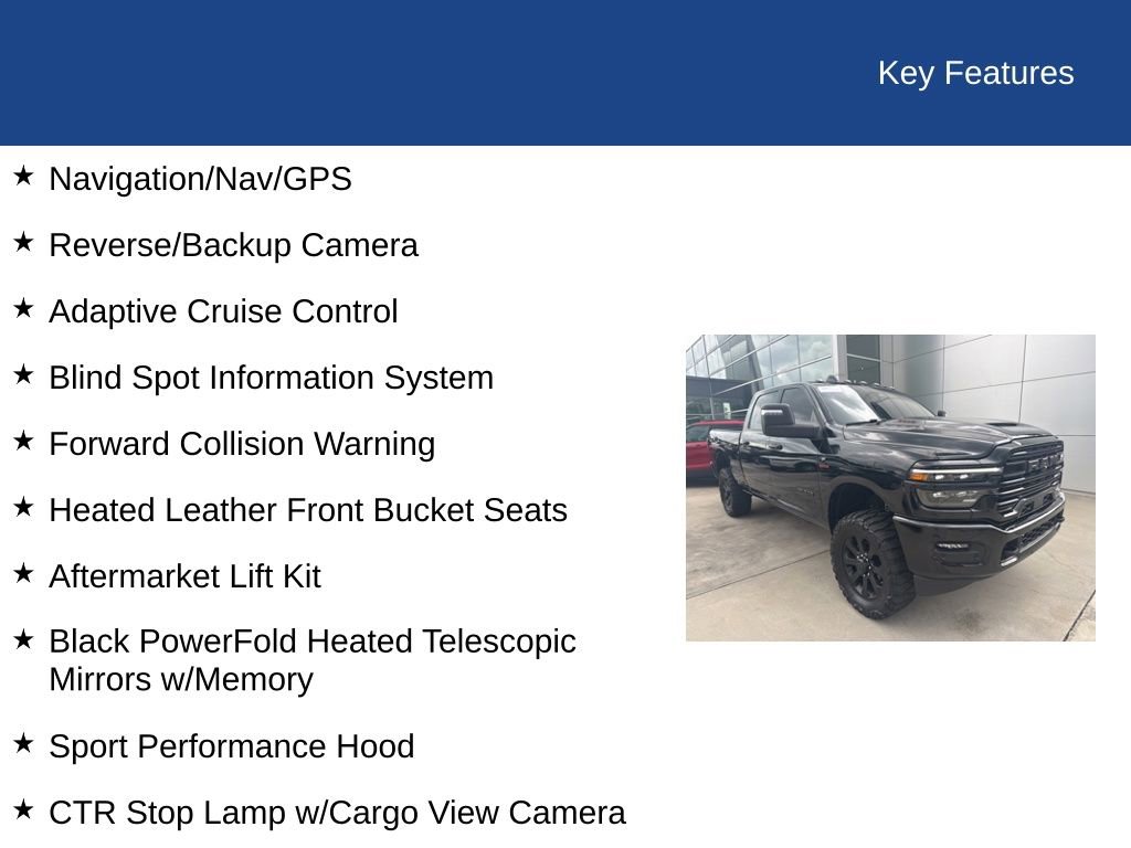 Used 2025 RAM 2500 Laramie w/ Night Edition AWD/4WD image 37