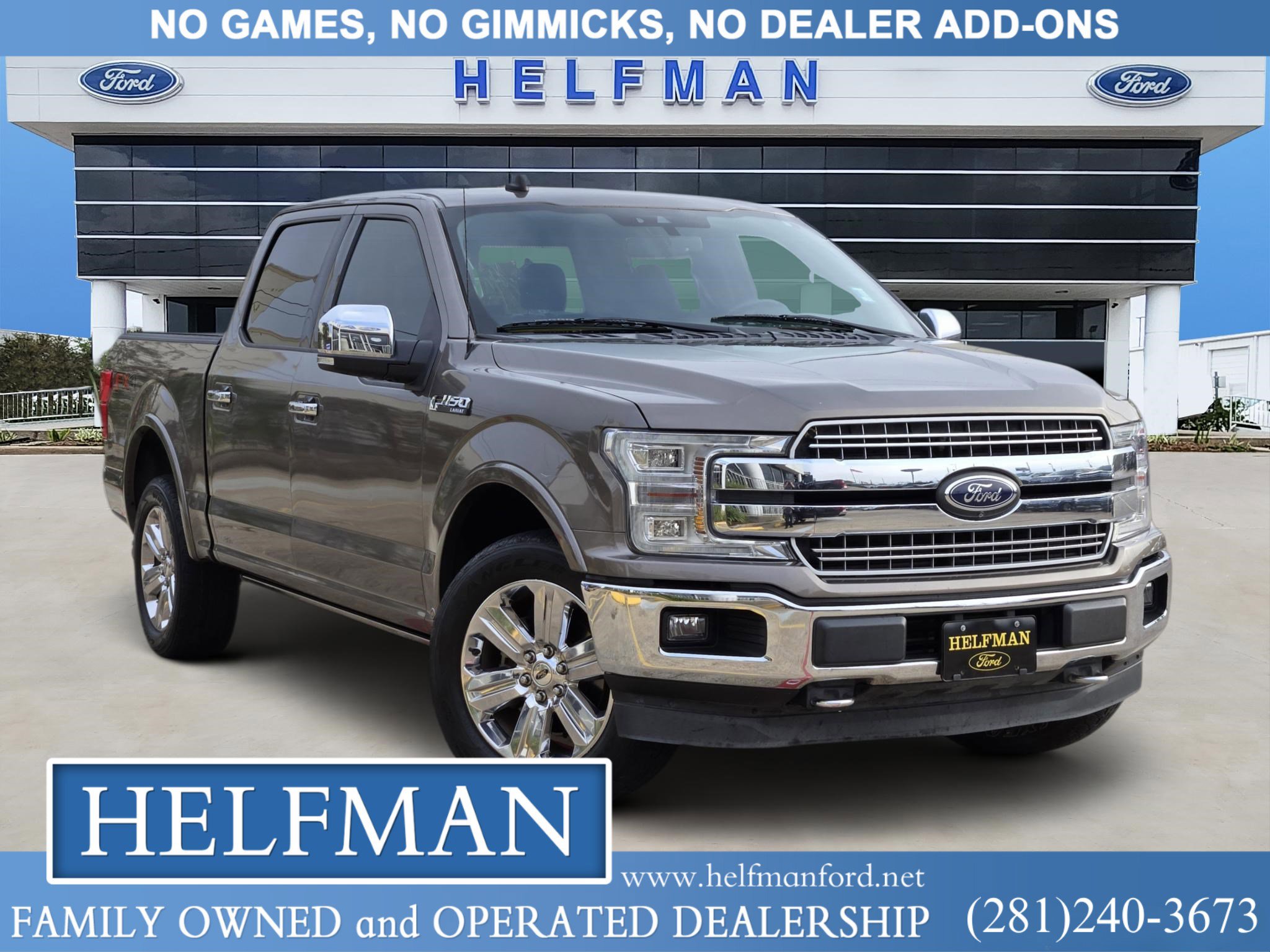 Certified 2019 Ford F150 Lariat w/ Equipment Group 502A Luxury image 1