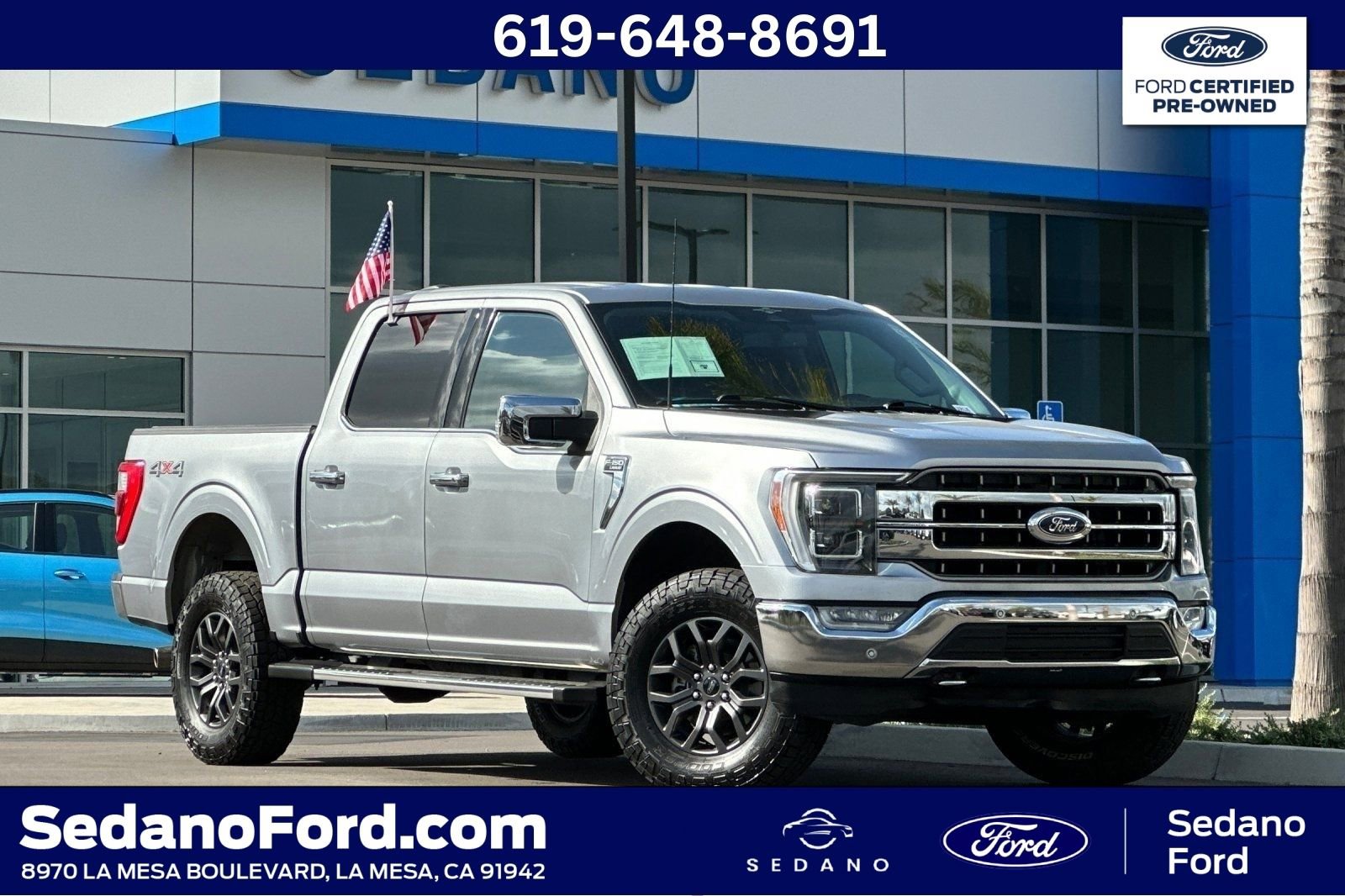 Certified 2023 Ford F150 Lariat w/ Equipment Group 502A High AWD/4WD image 1
