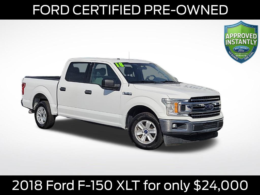 Certified 2018 Ford F150 XLT