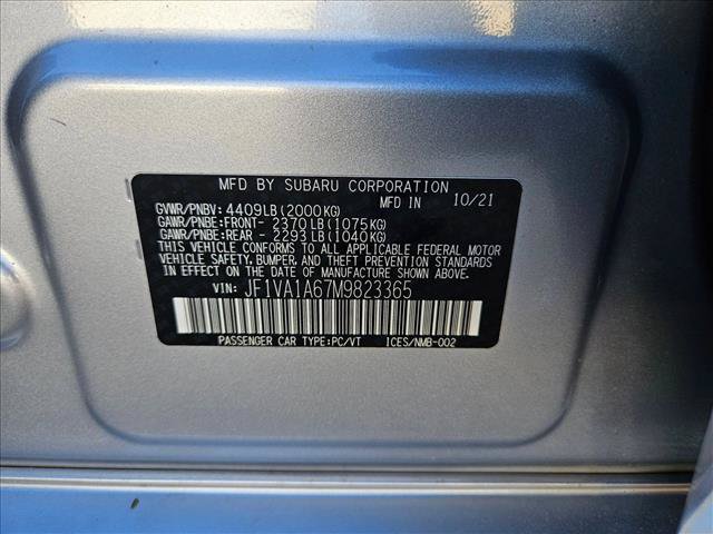Used 2021 Subaru WRX AWD/4WD image 18