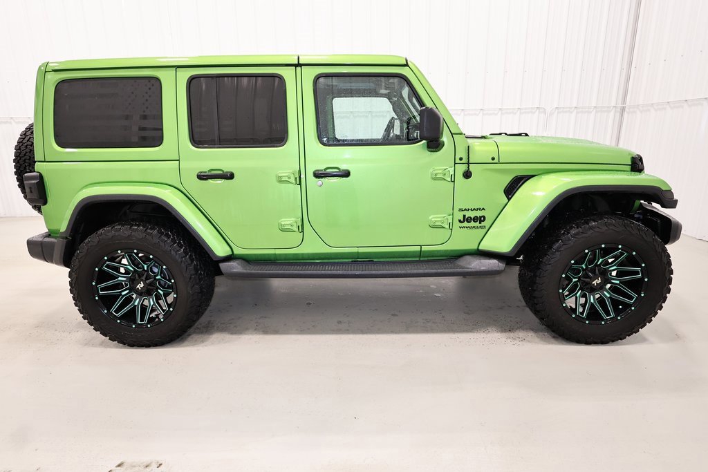 Used 2019 Jeep Wrangler Unlimited Sahara w/ Uconnect 4C Nav & Sound Group image 9