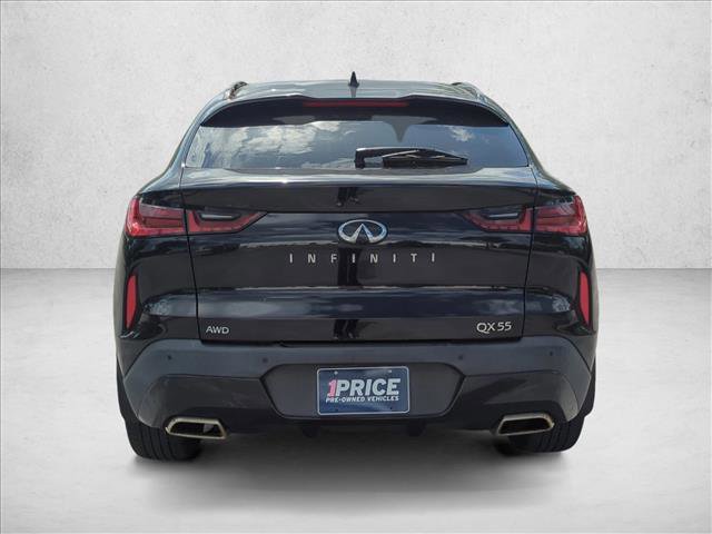 Used 2023 INFINITI QX55 Luxe w/ Cargo Package video 3