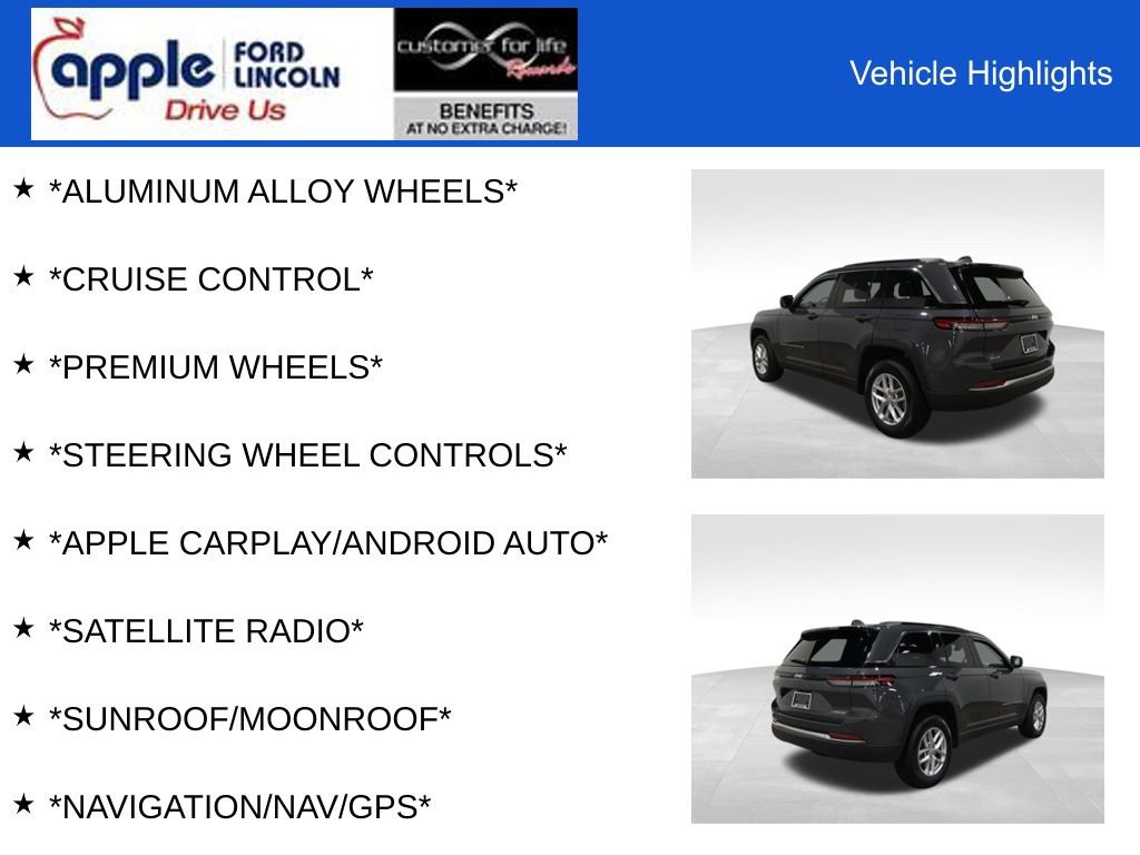 Used 2025 Jeep Grand Cherokee Laredo X image 10