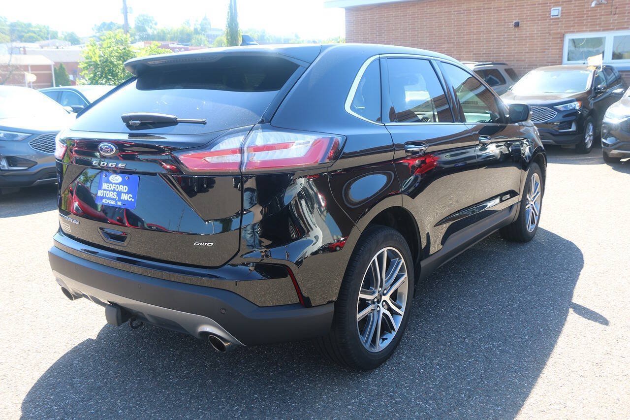Certified 2024 Ford Edge Titanium w/ Equipment Group 301A AWD/4WD image 5