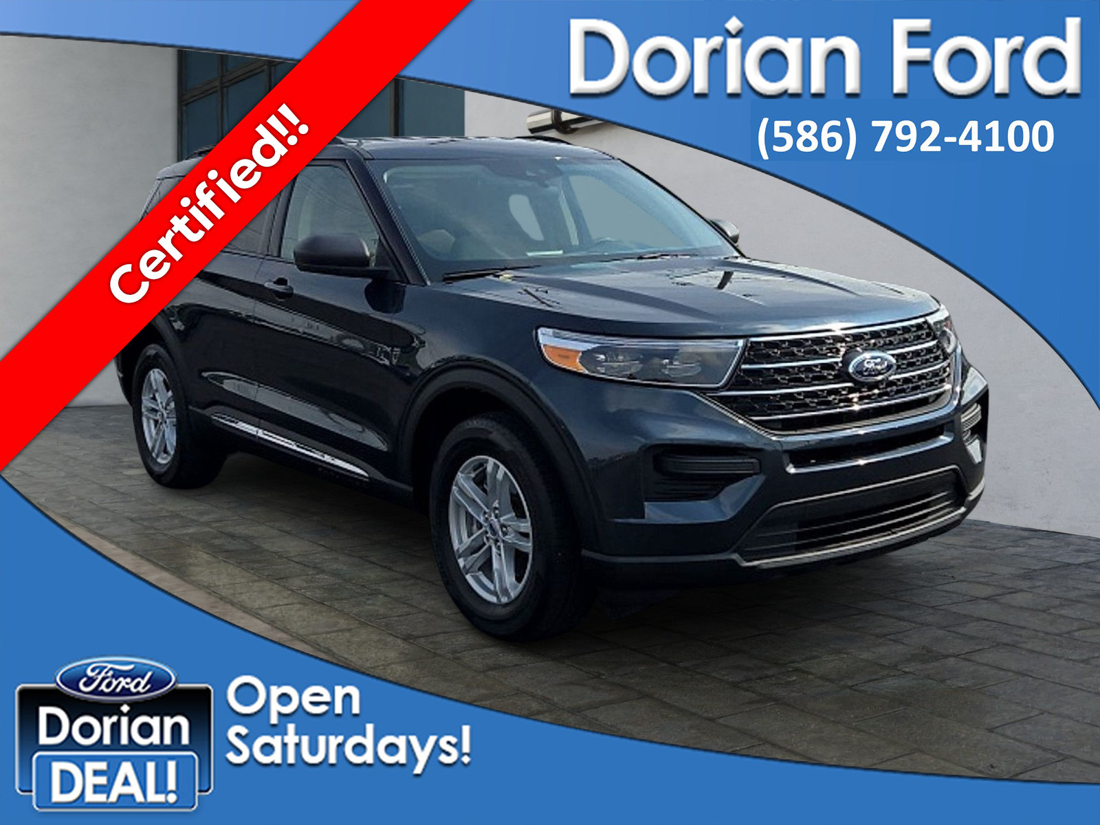 Certified 2023 Ford Explorer XLT