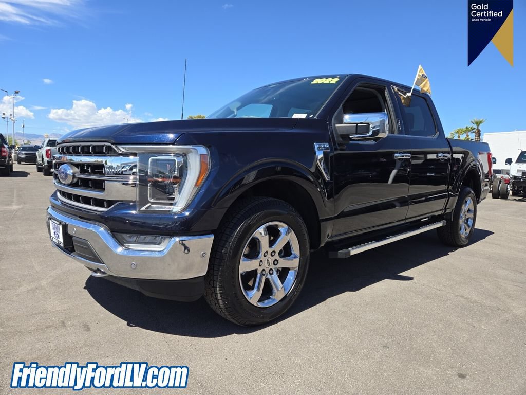 Certified 2022 Ford F150 Lariat w/ Equipment Group 502A High AWD/4WD image 2