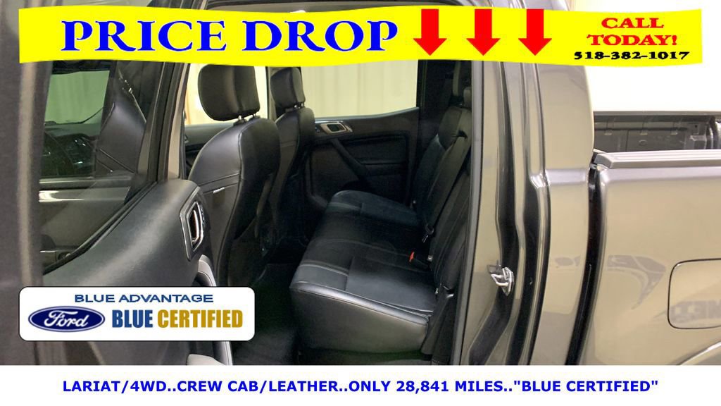 Certified 2019 Ford Ranger Lariat w/ Equipment Group 501A Mid image 27