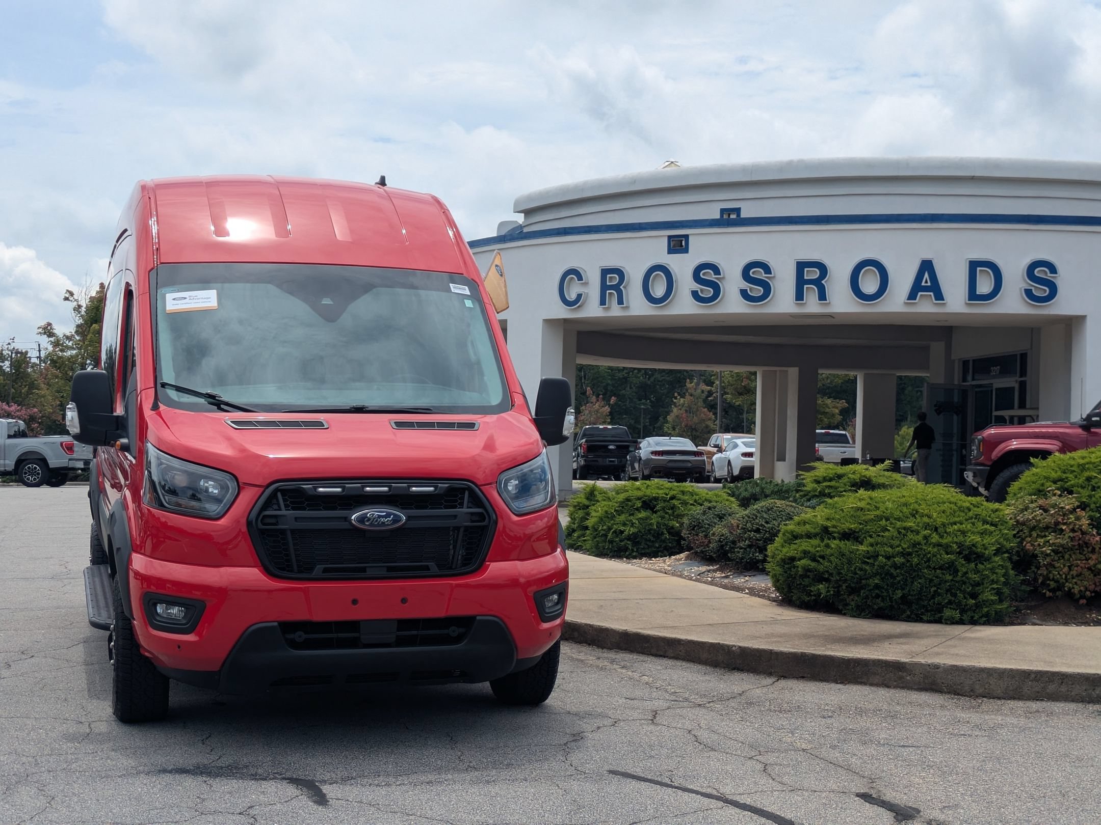 Certified 2024 Ford Transit 350 148 High Roof AWD w/ Transit Trail Package image 1