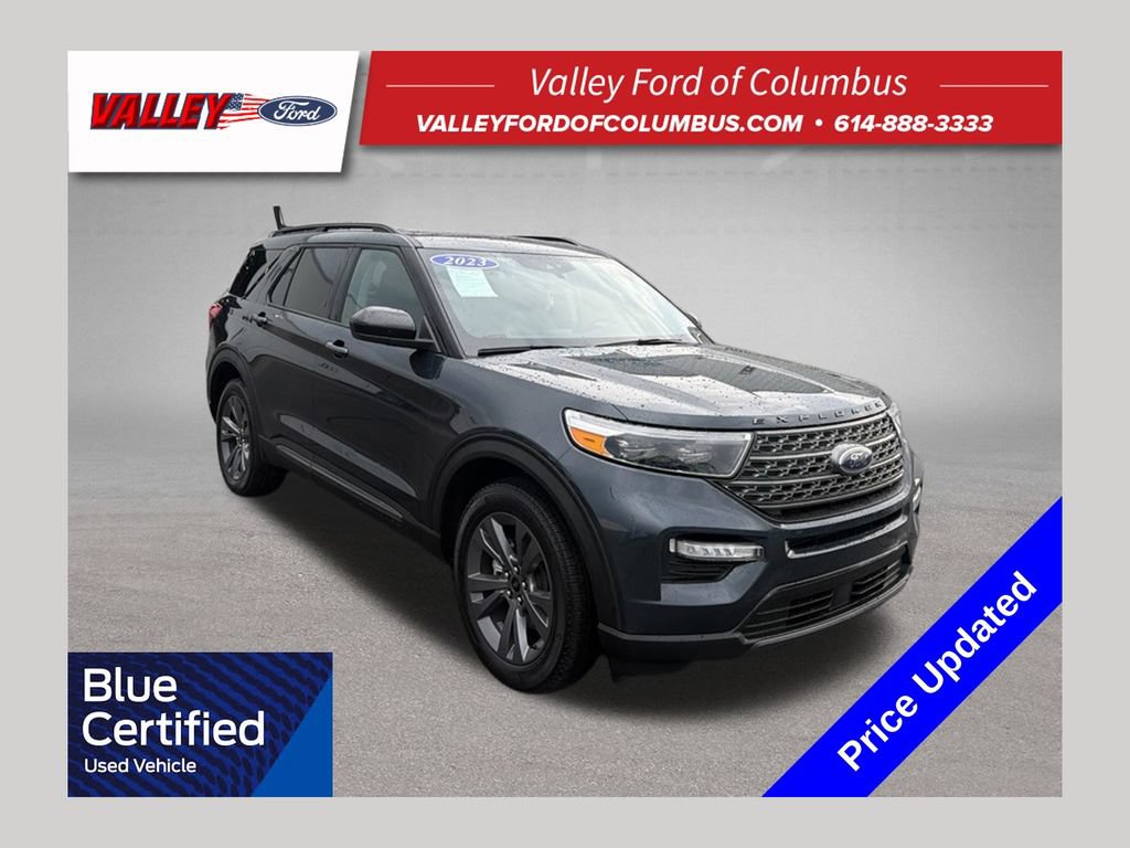 Certified 2023 Ford Explorer XLT w/ Equipment Group 202A AWD/4WD image 1