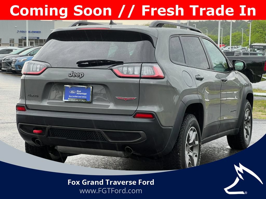Used 2022 Jeep Cherokee Trailhawk w/ Premium Leather Package AWD/4WD image 42