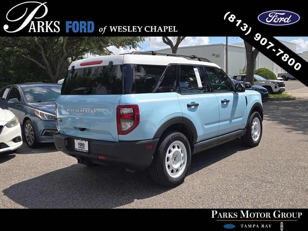 Certified 2023 Ford Bronco Sport Heritage w/ Heritage Convenience Package AWD/4WD image 4