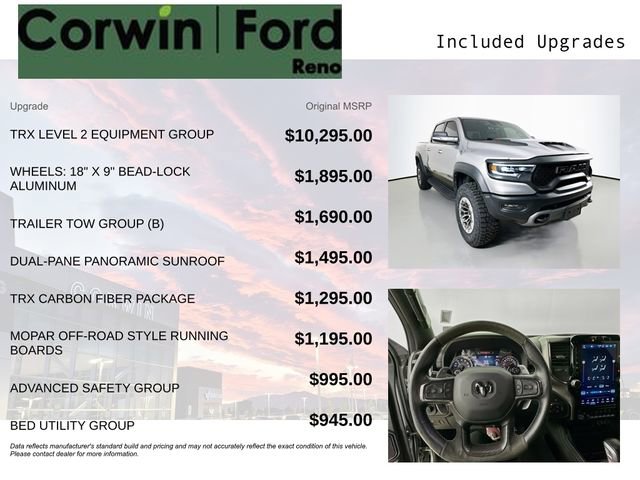 Used 2022 RAM 1500 TRX w/ TRX Level 2 Equipment Group image 3