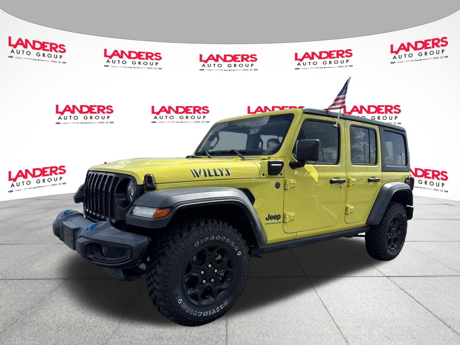 Used 2023 Jeep Wrangler Unlimited w/ 8.4" Radio Group AWD/4WD image 7