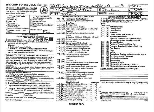 Certified 2024 Ford Escape ST-Line w/ Tech Pack #1 AWD/4WD image 38