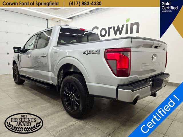 Certified 2025 Ford F150 XLT w/ Equipment Group 302A MID AWD/4WD image 4