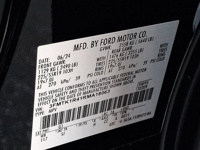 Certified 2024 Ford Mustang Mach-E Select w/ Comfort Package Lite RWD image 28