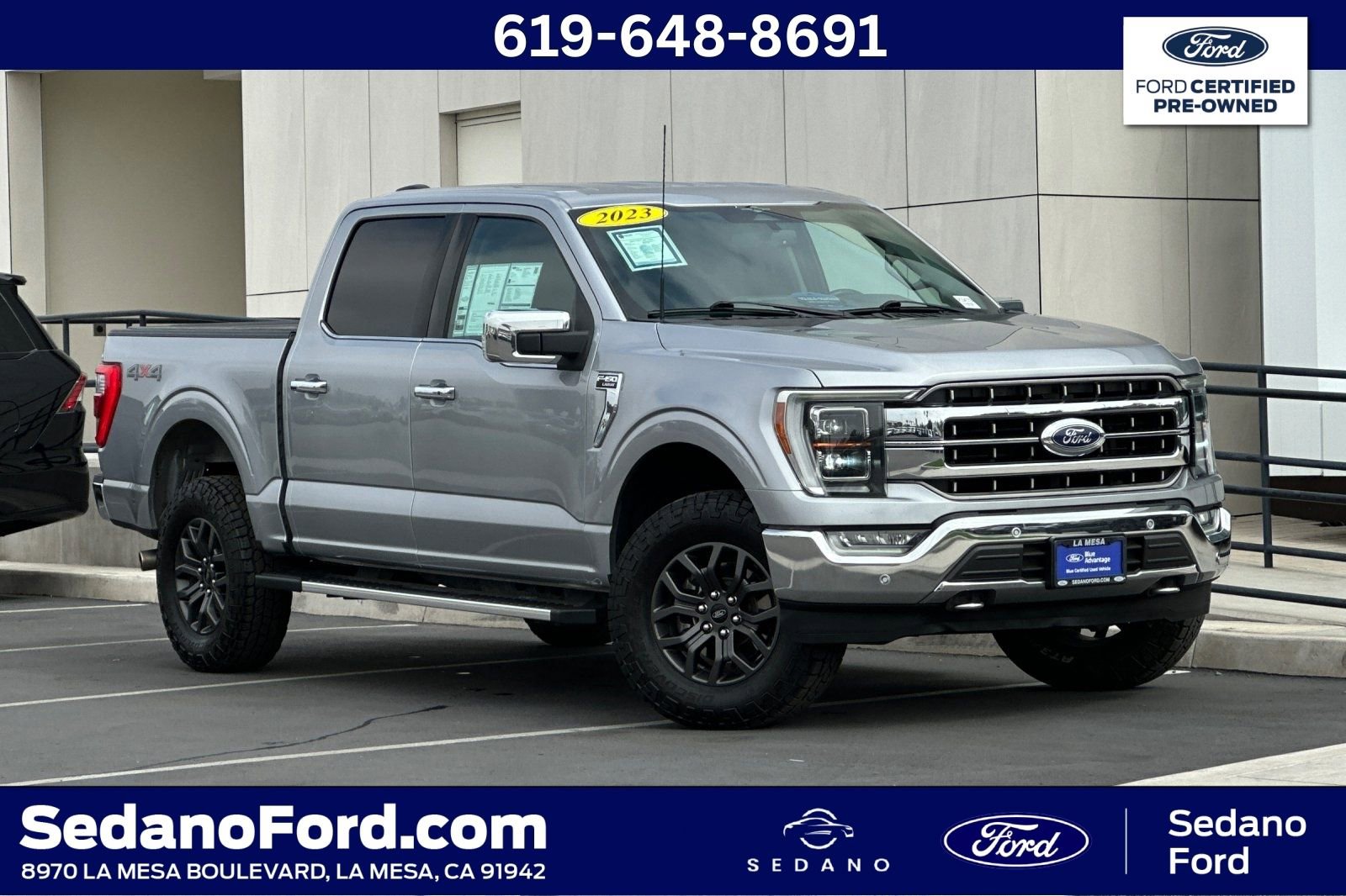 Certified 2023 Ford F150 Lariat w/ Equipment Group 502A High
