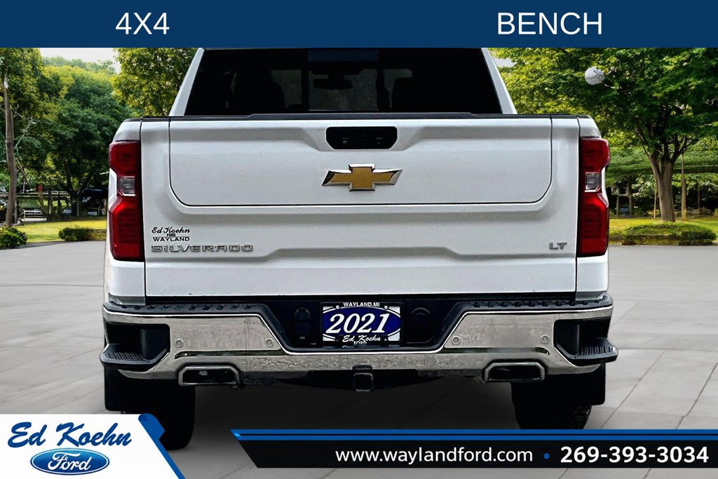 Used 2021 Chevrolet Silverado 1500 LT w/ Z71 Off-Road Package AWD/4WD image 4