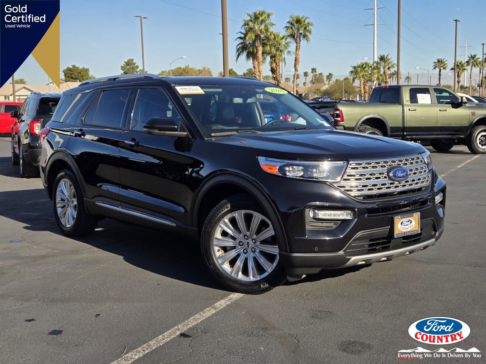 Certified 2024 Ford Explorer Limited w/ Equipment Group 301A image 1