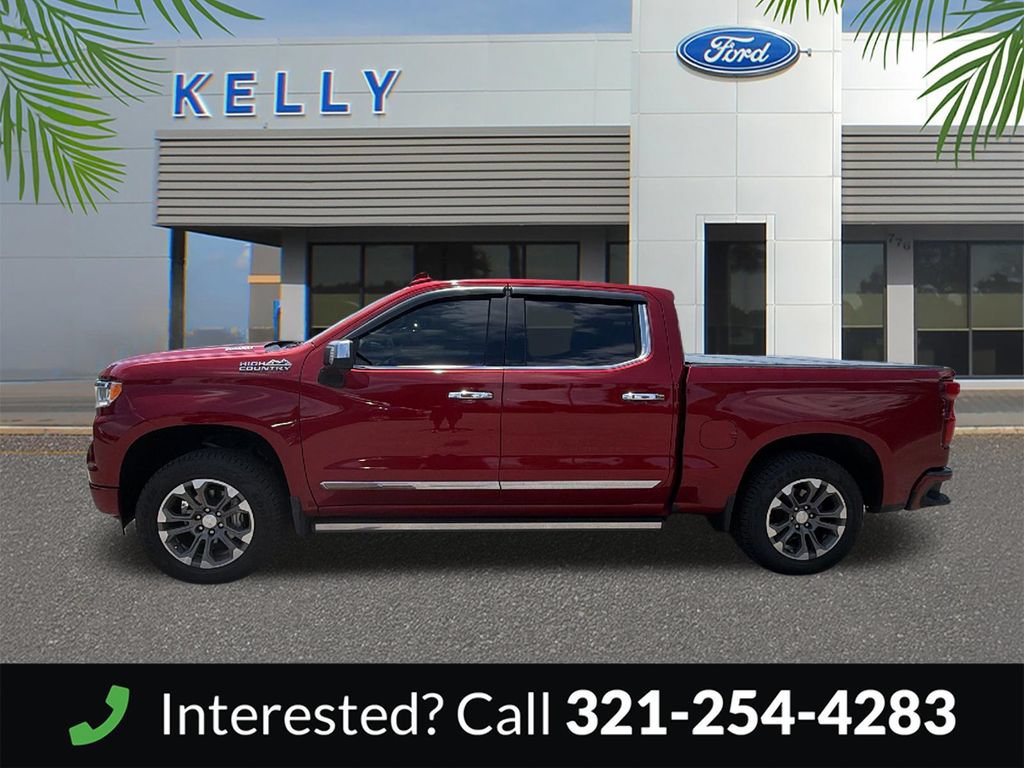 Used 2022 Chevrolet Silverado 1500 High Country w/ Technology Package AWD/4WD image 2