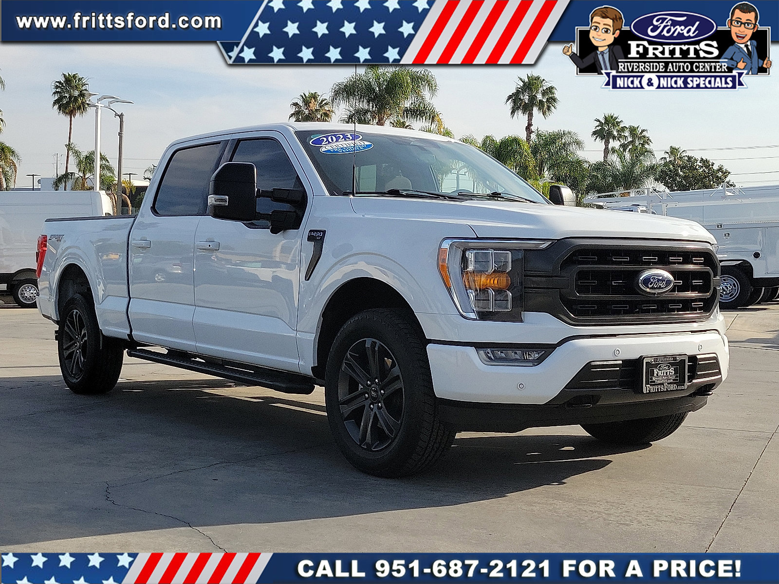 Certified 2023 Ford F150 XLT w/ Equipment Group 302A High image 3