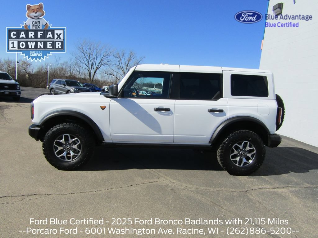 Certified 2025 Ford Bronco Badlands AWD/4WD video 2