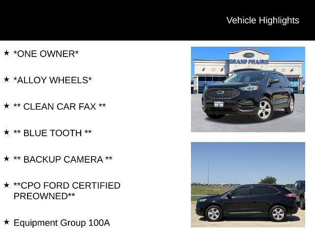 Certified 2024 Ford Edge SE AWD/4WD image 4