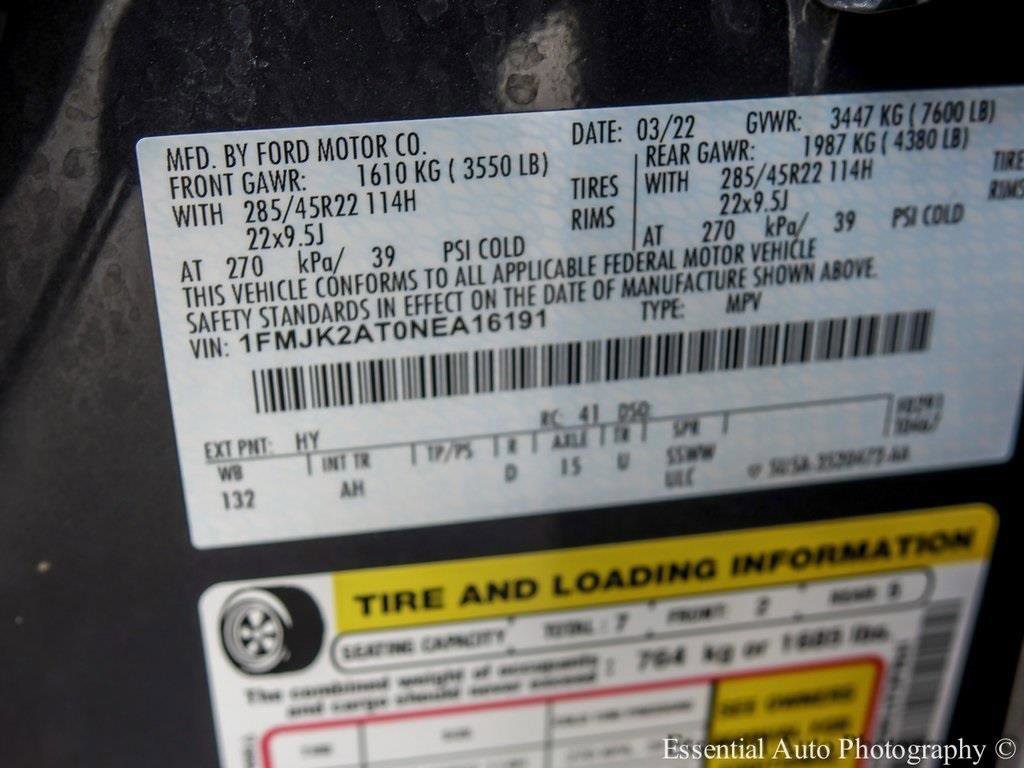 Certified 2022 Ford Expedition Max Limited image 33