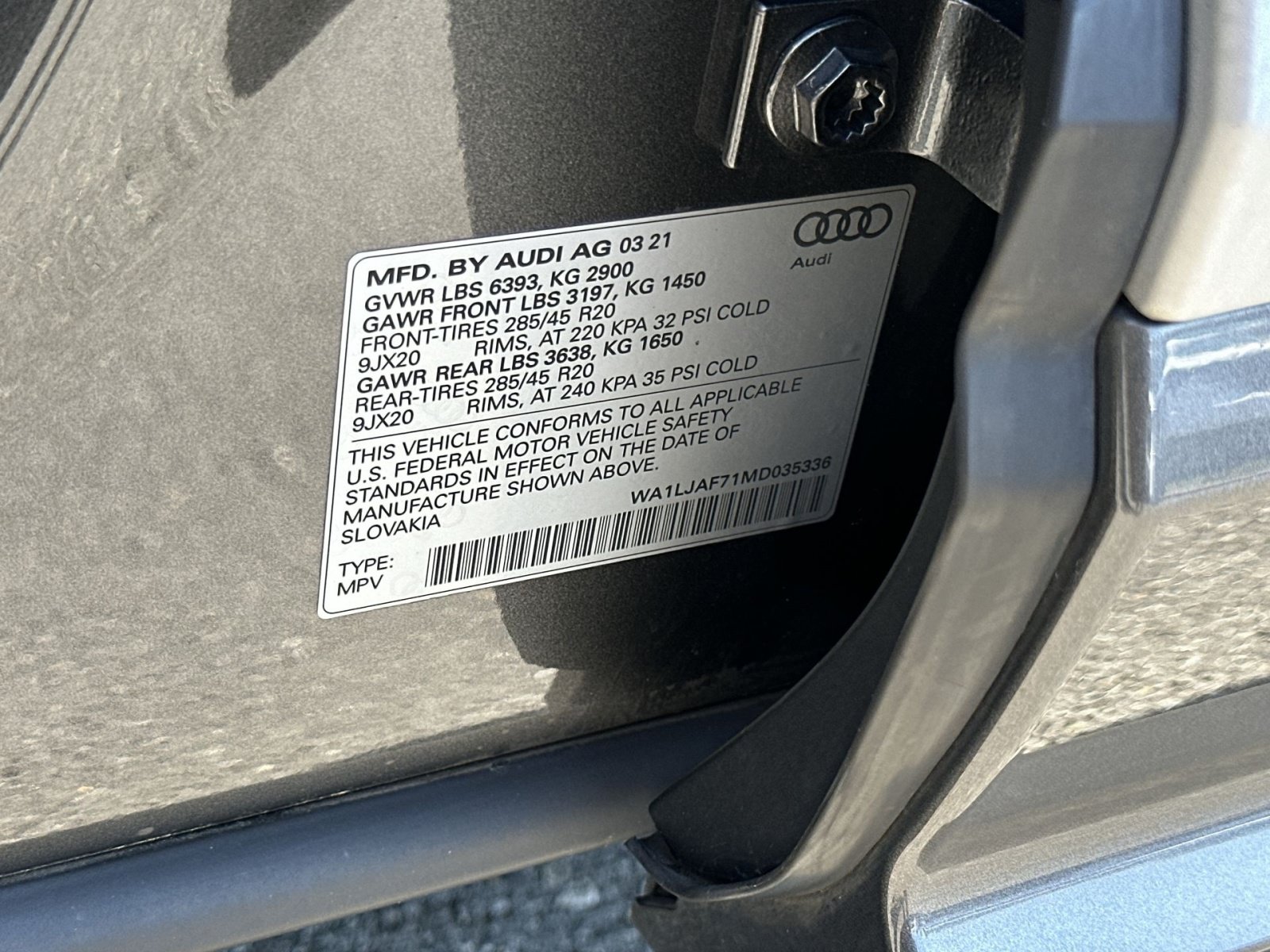 Used 2021 Audi Q7 2.0T Premium Plus w/ Premium Plus Package AWD/4WD image 38