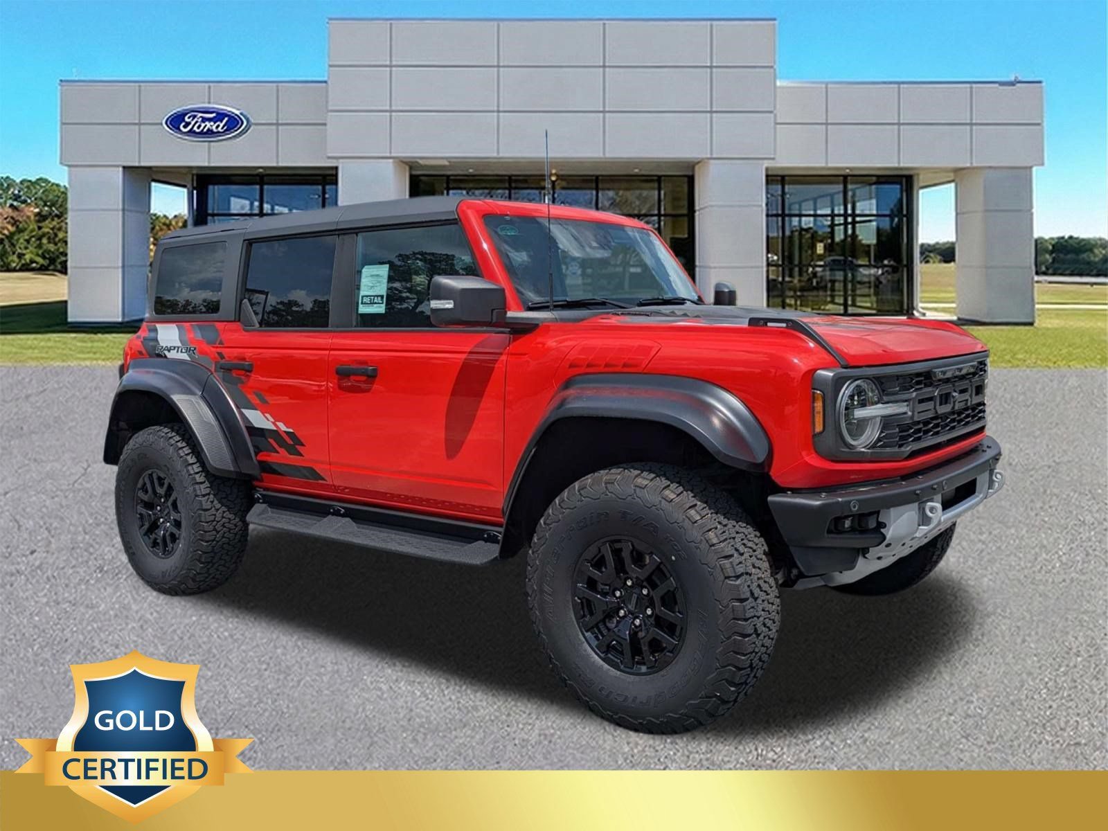 Certified 2022 Ford Bronco Raptor