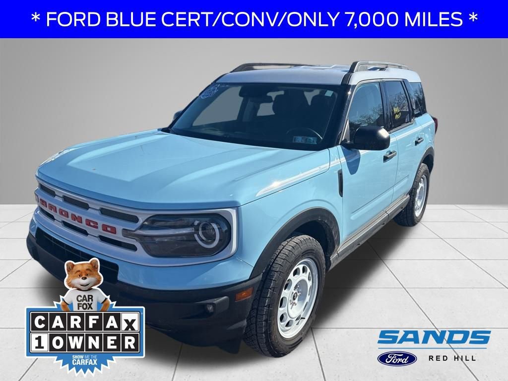 Certified 2023 Ford Bronco Sport Heritage w/ Heritage Convenience Package image 1