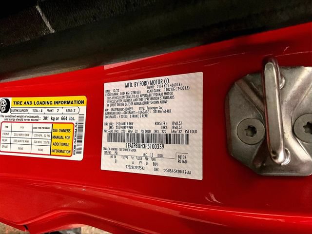 Certified 2023 Ford Mustang Convertible w/ Wheel & Stripe Package RWD image 32