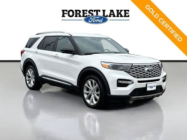 Certified 2022 Ford Explorer Platinum w/ Equipment Group 601A AWD/4WD image 1